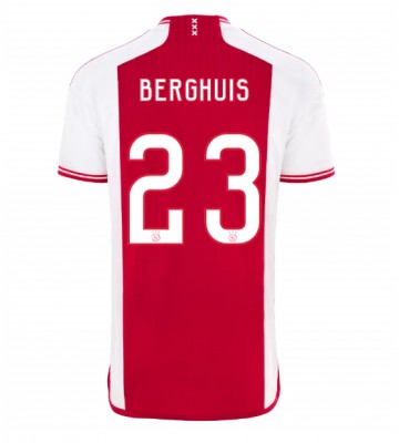Ajax Steven Berghuis #23 Hemmatröja 2023-24 Kortärmad